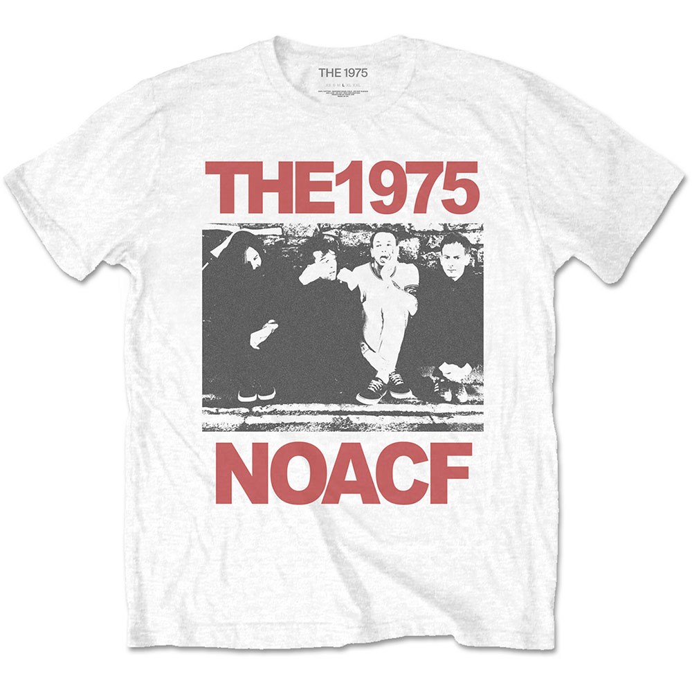 The 1975 - NOACF Heren Tshirt - Wit